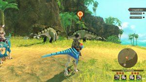 Exploration de la première zone du jeu