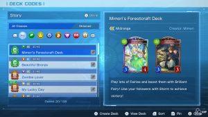 Deck Codes