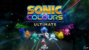 Sonic Colours Ultimate