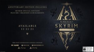 Skyrim edition anniversaire | The Elder Scrolls V : Skyrim – Une édition anniversaire prévue pour le 11 novembre 2021