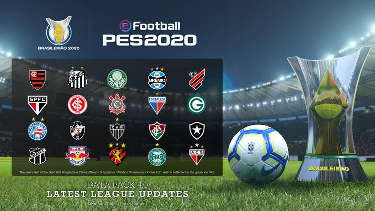 | eFootball PES 2020 - Le Data Pack 4.0 est désormais disponible