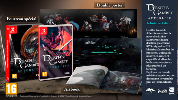Death’s Gambit | Death Gambit’s: Afterlife - La Definitive Edition est désormais disponible sur Nintendo Switch !